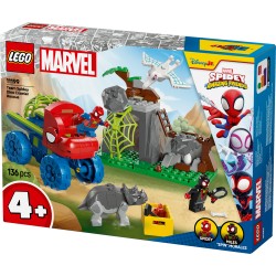 LEGO MARVEL 11199 Team Spidey: salvataggio su dino-ruspa