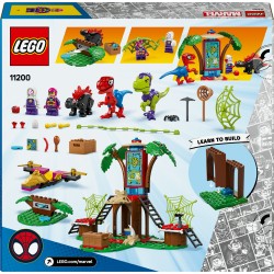 LEGO MARVEL 11200 Battaglia con il raptor al quartier generale sull’albero di Spider-man e Gobby