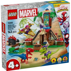 LEGO MARVEL 11200 Battaglia con il raptor al quartier generale sull’albero di Spider-man e Gobby