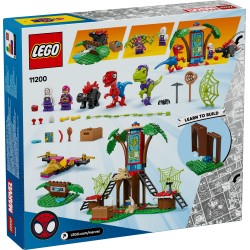 LEGO MARVEL 11200 Battaglia con il raptor al quartier generale sull’albero di Spider-man e Gobby