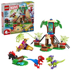 Spidey and Gobby's Raptor Battle at Tree House HQ