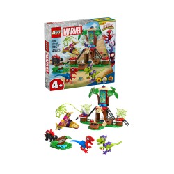 LEGO MARVEL 11200 Battaglia con il raptor al quartier generale sull’albero di Spider-man e Gobby