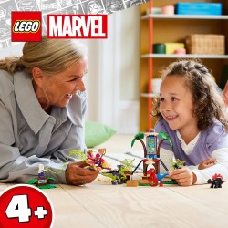 LEGO MARVEL 11200 Battaglia con il raptor al quartier generale sull’albero di Spider-man e Gobby