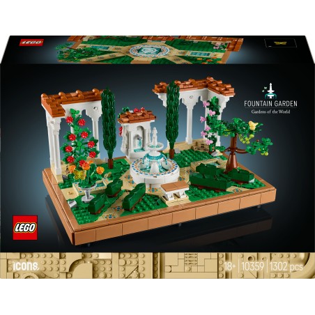 LEGO ICONS 10359 Il giardino della fontana