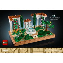 LEGO ICONS 10359 Il giardino della fontana