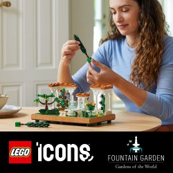 LEGO ICONS 10359 Il giardino della fontana