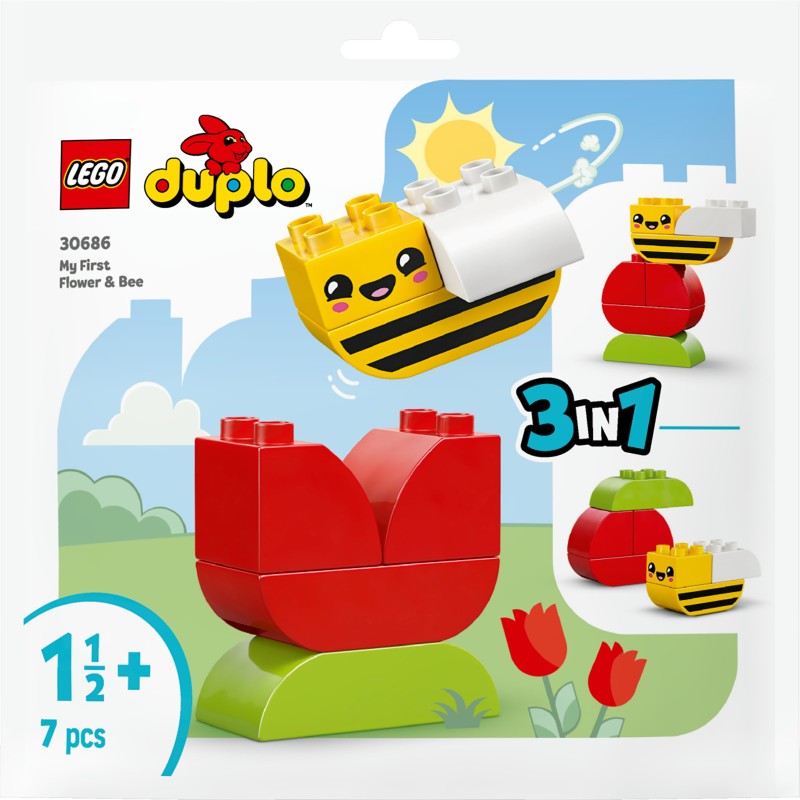 LEGO DUPLO 30686 Polybag  Il mio primo fiore e ape