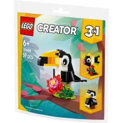 LEGO  Creator 3 in 1 30688 Polybag Tucano tropicale