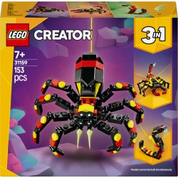 LEGO Creator 3in1 31159 Animali selvatici: ragno trasformista