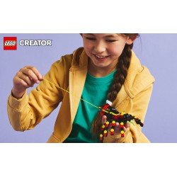 LEGO Creator 3in1 31159 Animali selvatici: ragno trasformista