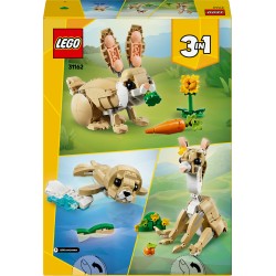 LEGO Creator 3in1 31162 Adorabile Coniglio