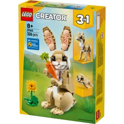 LEGO Creator 3in1 31162 Adorabile Coniglio