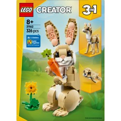 LEGO Creator 3in1 31162 Adorabile Coniglio