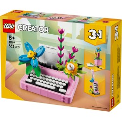 LEGO creator 3in1 31169 Macchina da scrivere con fiori