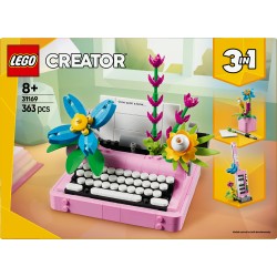 LEGO creator 3in1 31169 Macchina da scrivere con fiori