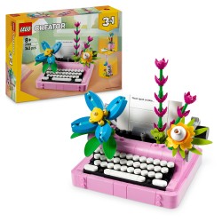 LEGO creator 3in1 31169 Macchina da scrivere con fiori