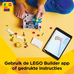 LEGO creator 3in1 31169 Macchina da scrivere con fiori