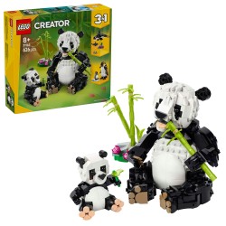 Wild Animals: Panda Family