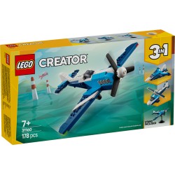 LEGO Creator 3in1 31160 Velivolo: aereo da competizione