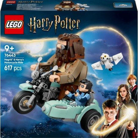 LEGO Harry Potter 76443 Giro sul sidecar di Hagrid™ e Harry