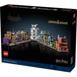 LEGO Harry Potter 76444 Negozi di magia di Diagon Alley™