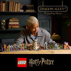 LEGO Harry Potter 76444 Negozi di magia di Diagon Alley™