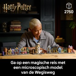 LEGO Harry Potter 76444 Negozi di magia di Diagon Alley™