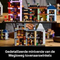 LEGO Harry Potter 76444 Negozi di magia di Diagon Alley™