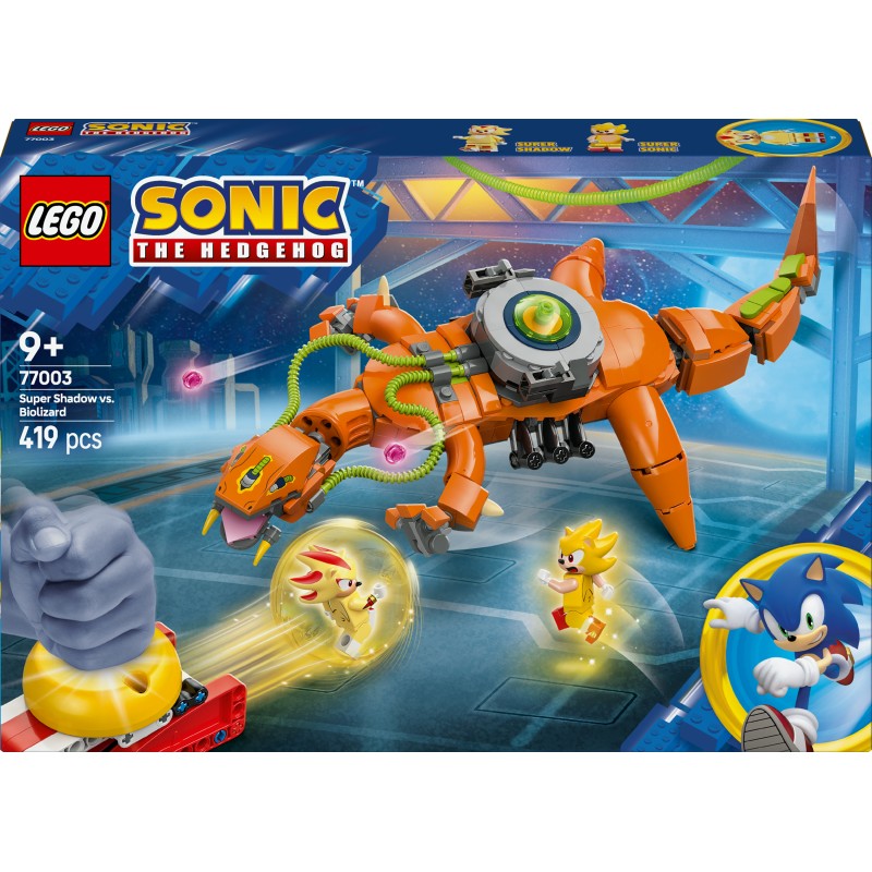 LEGO Sonic 77003 Super Shadow vs. Biolizard