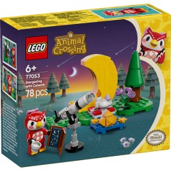 LEGO Animal Crossing 77053 Osservando le stelle con Celeste