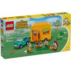 LEGO Animal Crossing 77054 La roulotte e il negozio di giardinaggio di Florindo