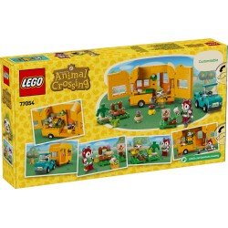 LEGO Animal Crossing 77054 La roulotte e il negozio di giardinaggio di Florindo