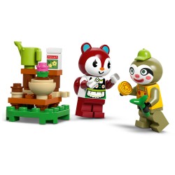 LEGO Animal Crossing 77054 La roulotte e il negozio di giardinaggio di Florindo