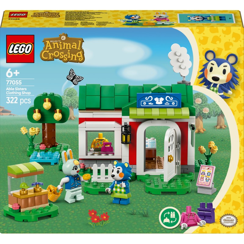 LEGO Animal Crossing 77055 La sartoria delle Sorelle Ago e Filo