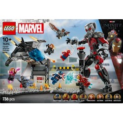 LEGO Marvel 76314 Azione di battaglia Captain America: Civil War