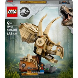 LEGO Jurassic World 76969 Fossili di dinosauro: teschio di Triceratopo