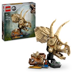 LEGO Jurassic World 76969 Fossili di dinosauro: teschio di Triceratopo