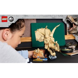 LEGO Jurassic World 76969 Fossili di dinosauro: teschio di Triceratopo