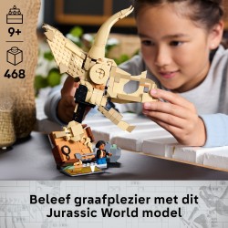 LEGO Jurassic World 76969 Fossili di dinosauro: teschio di Triceratopo