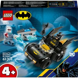 Batman™ et la Batmobile™ contre Mr. Freeze™