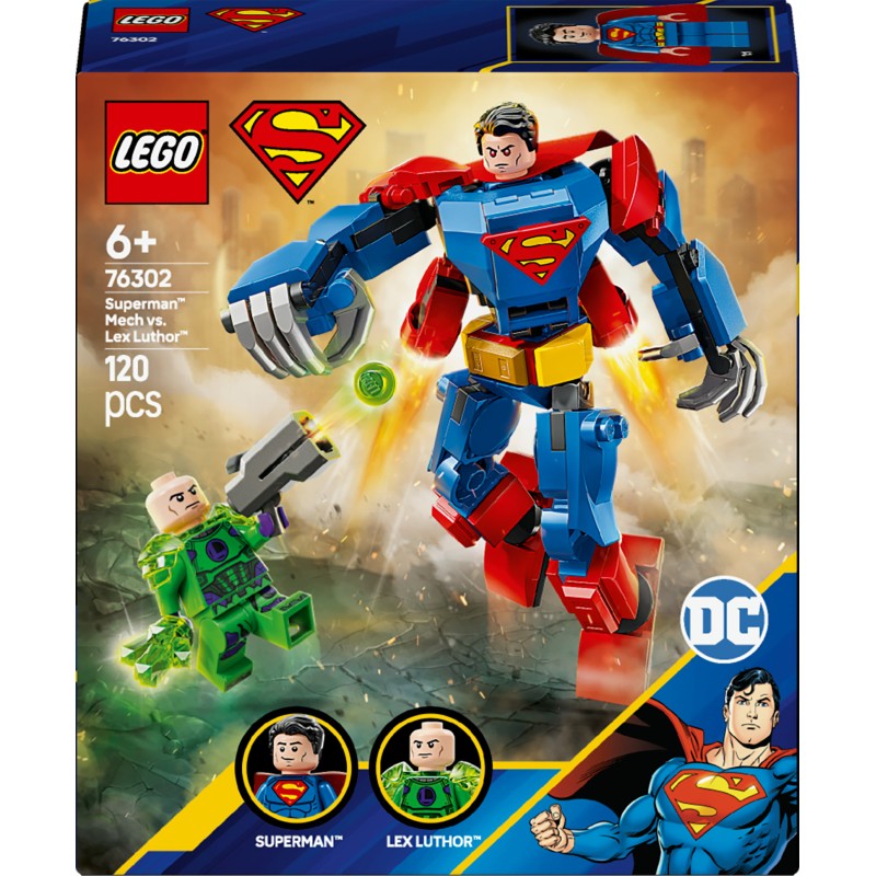 LEGO Super Heroes 76302 Mech di Superman™ contro Lex Luthor™