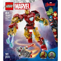 LEGO Marvel 76307 Mech di Iron Man contro Ultron