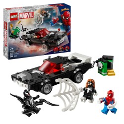 Spider-Man contre le bolide de Venom