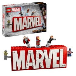 LEGO Marvel 76313 Logo e Minifigure