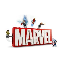 LEGO Marvel 76313 Logo e Minifigure