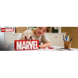 LEGO Marvel 76313 Logo e Minifigure