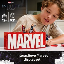 Logotipo MARVEL y Minifiguras