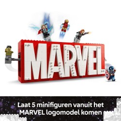 LEGO Marvel 76313 Logo e Minifigure