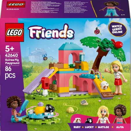 LEGO Friends 42640 Il parco giochi dei porcellini d’India