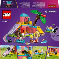 LEGO Friends 42640 Il parco giochi dei porcellini d’India